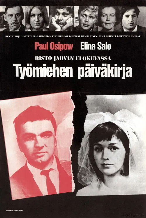 TYÖMIEHEN PÄIVÄKIRJA — juliste