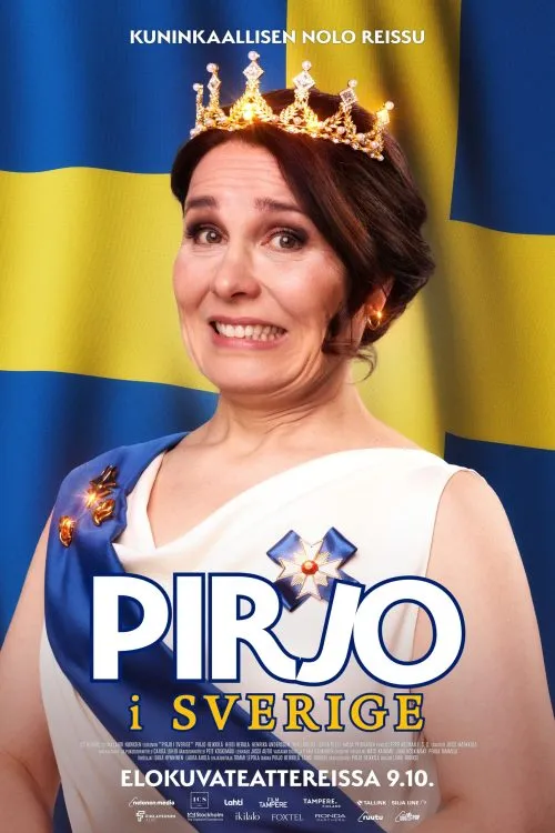 Pirjo i Sverige (Kahvi ja Kino) — juliste